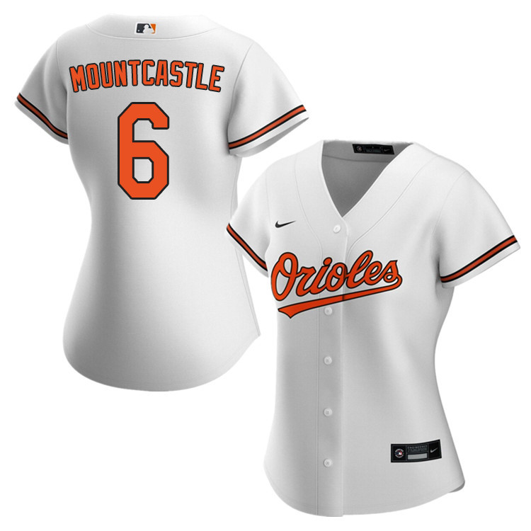 Nike Women #6 Ryan Mountcastle Baltimore Orioles Baseball Jerseys Sale-White